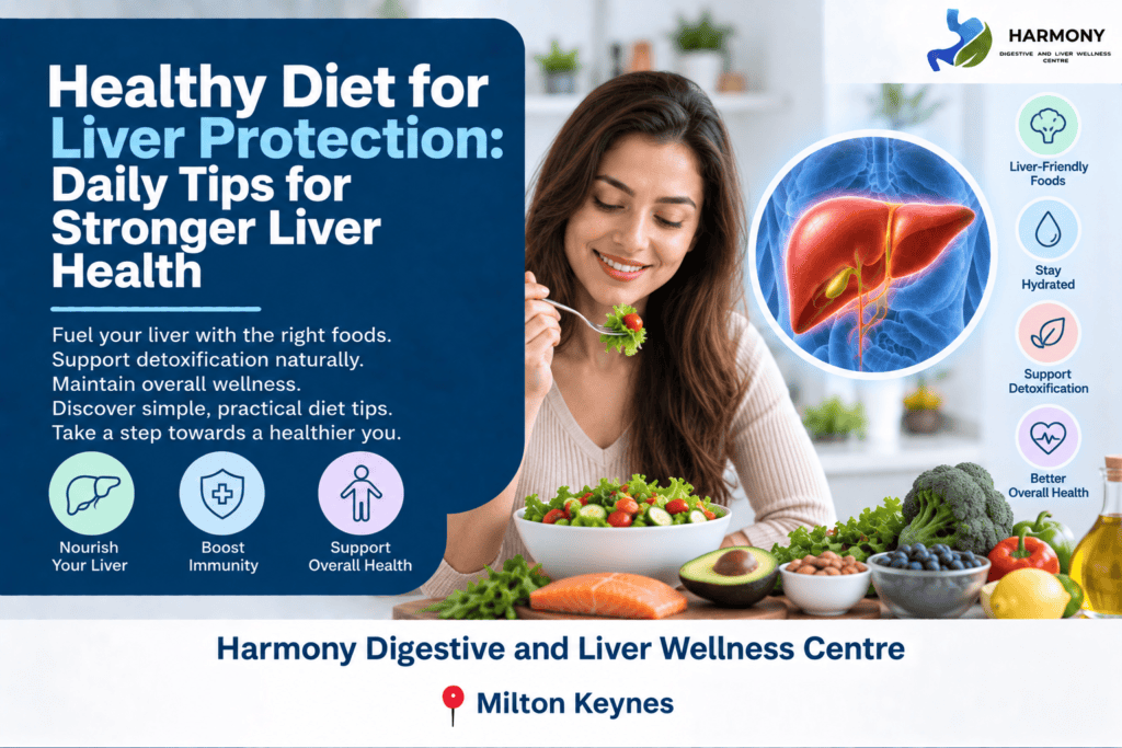 healthy diet for liver image