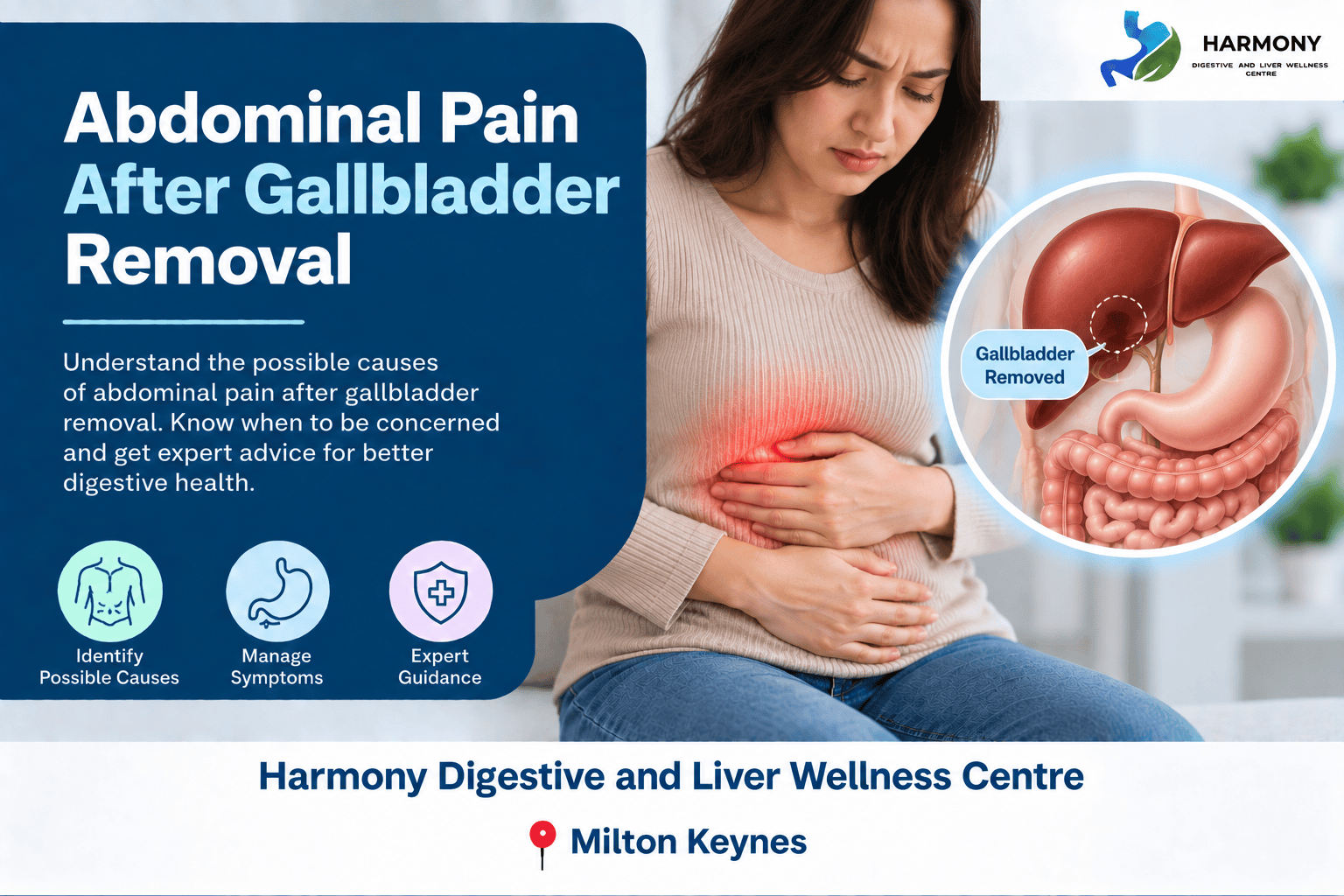 Abdominal Pain After Gallbladder Removal – Harmony