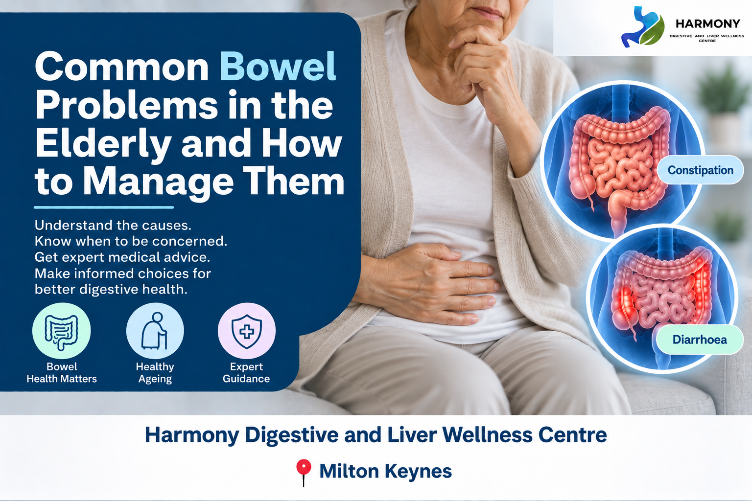 A Woman with Common Bowel Problem in Elderly