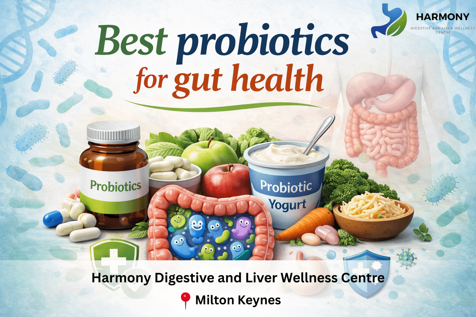 Best probiotics for gut health - Harmony