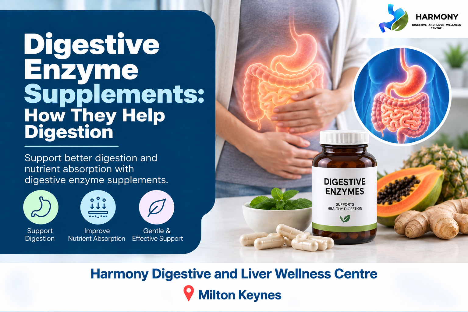 Digestive Enzyme Supplements: How They Help Digestion