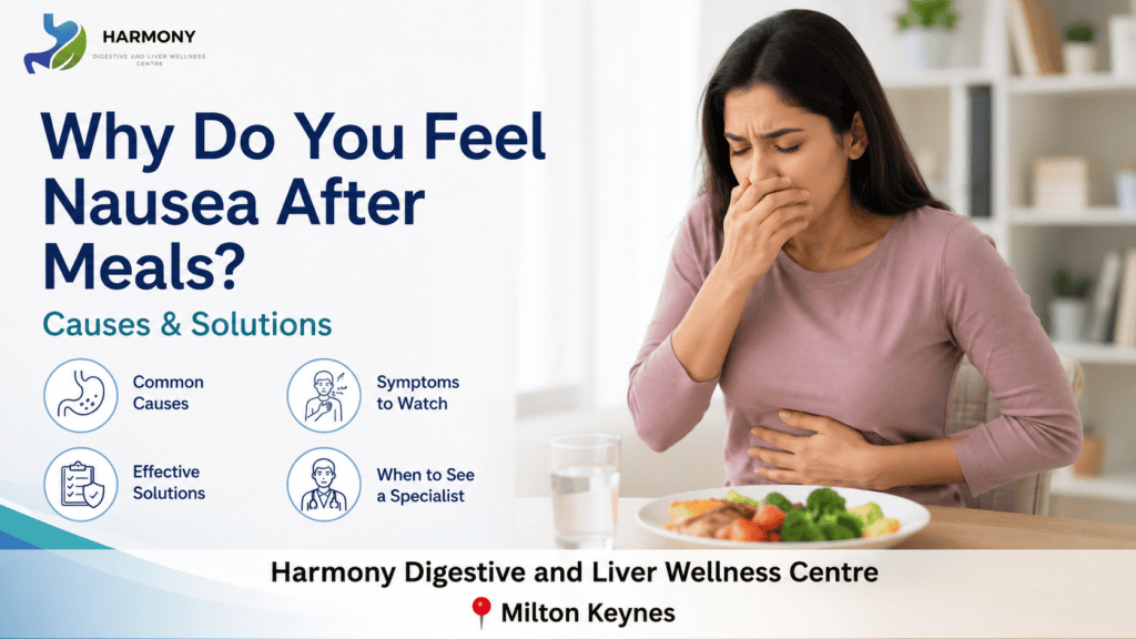 Why Do You Feel Nausea After Meals? Causes & Solutions Blogs Banner