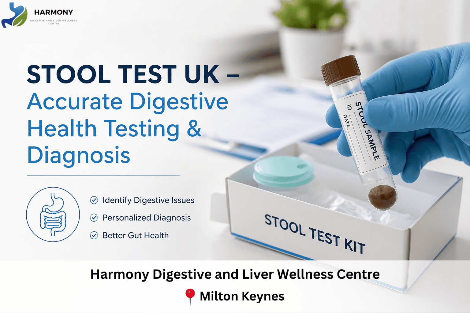 Stool Test UK – Accurate Digestive Health Testing - Harmony