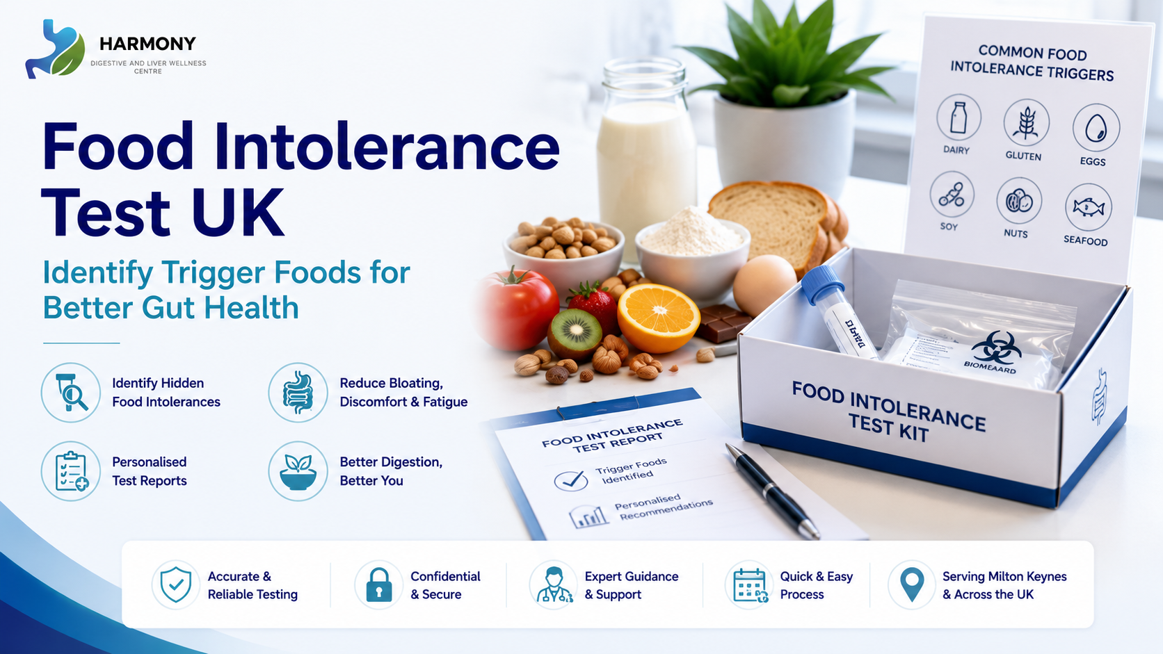 Food Intolerance Test UK – Identify Trigger Foods for Better Gut Health