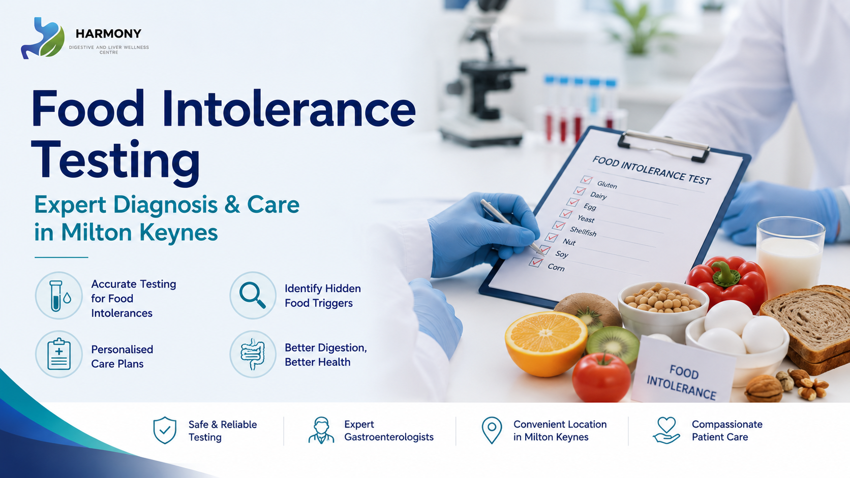 Food Intolerance Testing | Expert Diagnosis & Care in Milton Keynes