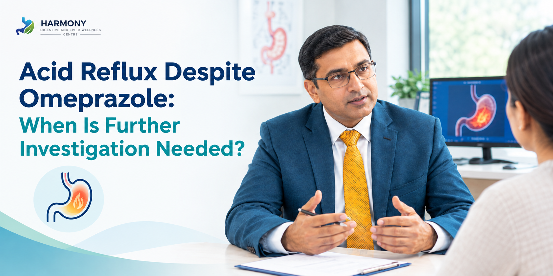 Acid Reflux Despite Omeprazole: When Is Further Investigation Needed?