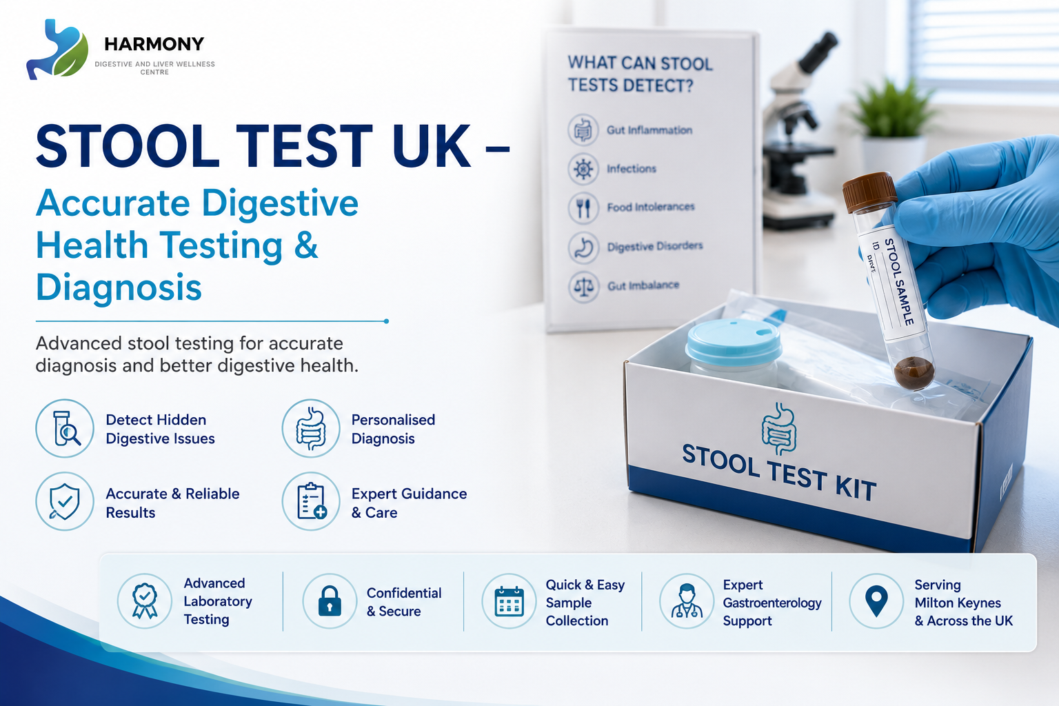 Stool Test UK – Accurate Digestive Health Testing & Diagnosis