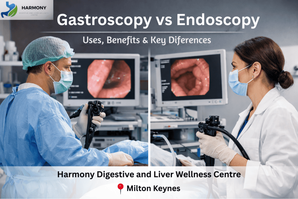 Gastroscopy vs Endoscopy