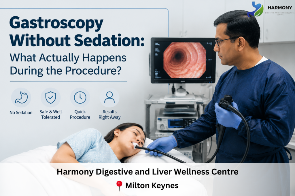 Gastroscopy Without Sedation - Harmony