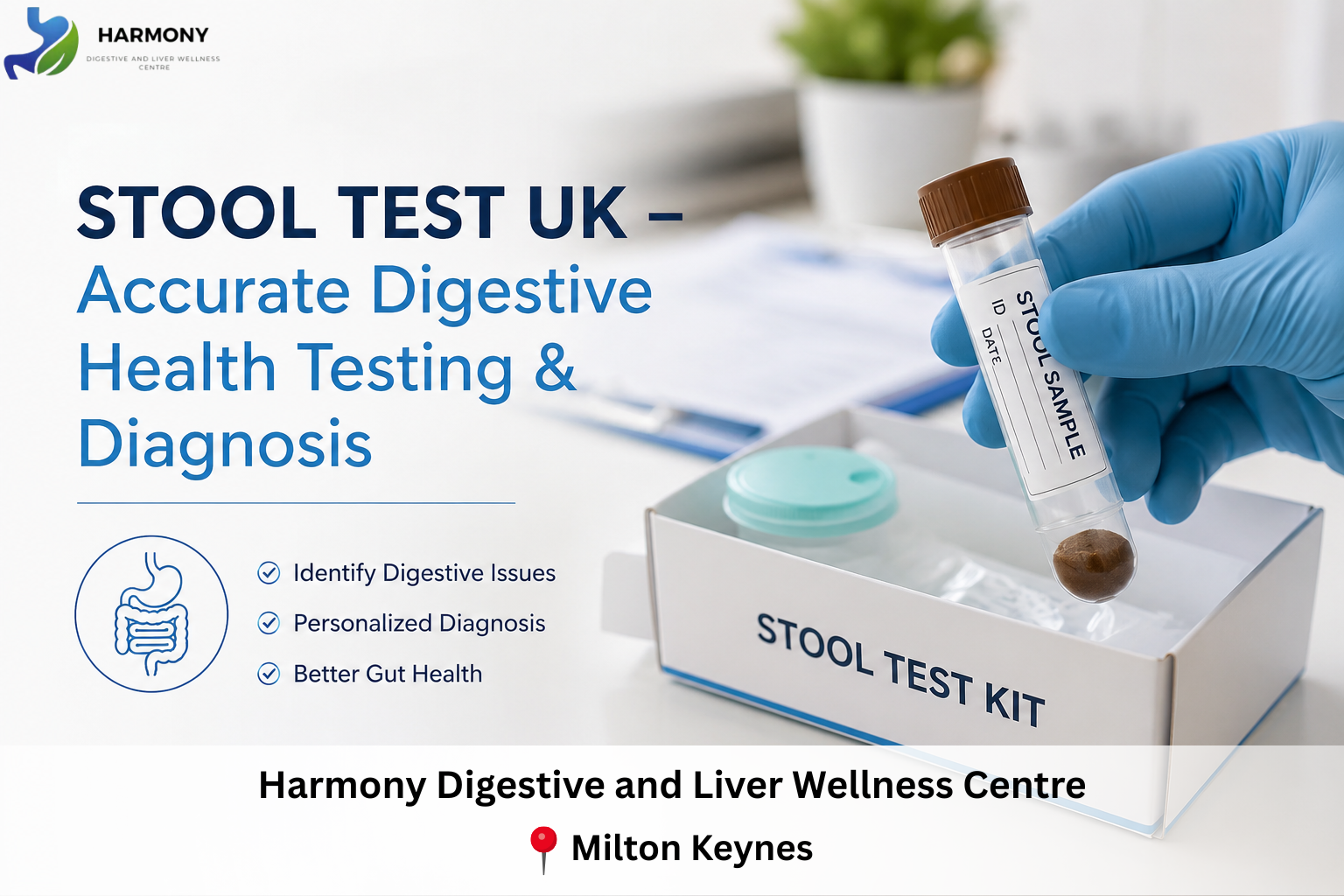 Stool Test UK – Accurate Digestive Health Testing - Harmony